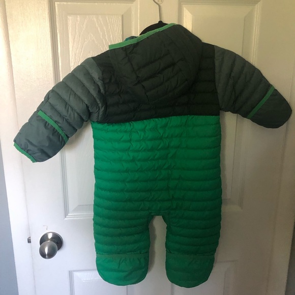 Columbia Infant Boys' Powder Lite Reversible Bunting Suit - Picture 7 of 8